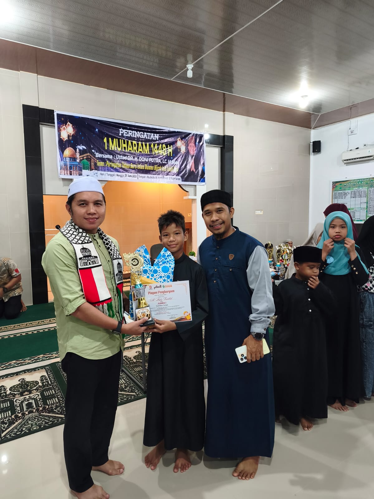 TPQ Babada As-Salam Berikan Penghargaan kepada Para Juara Festival Anak Islami