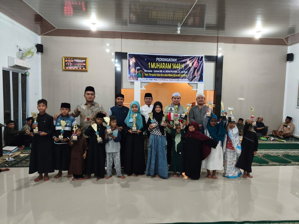 TPQ Babada As-Salam Berikan Penghargaan kepada Para Juara Festival Anak Islami