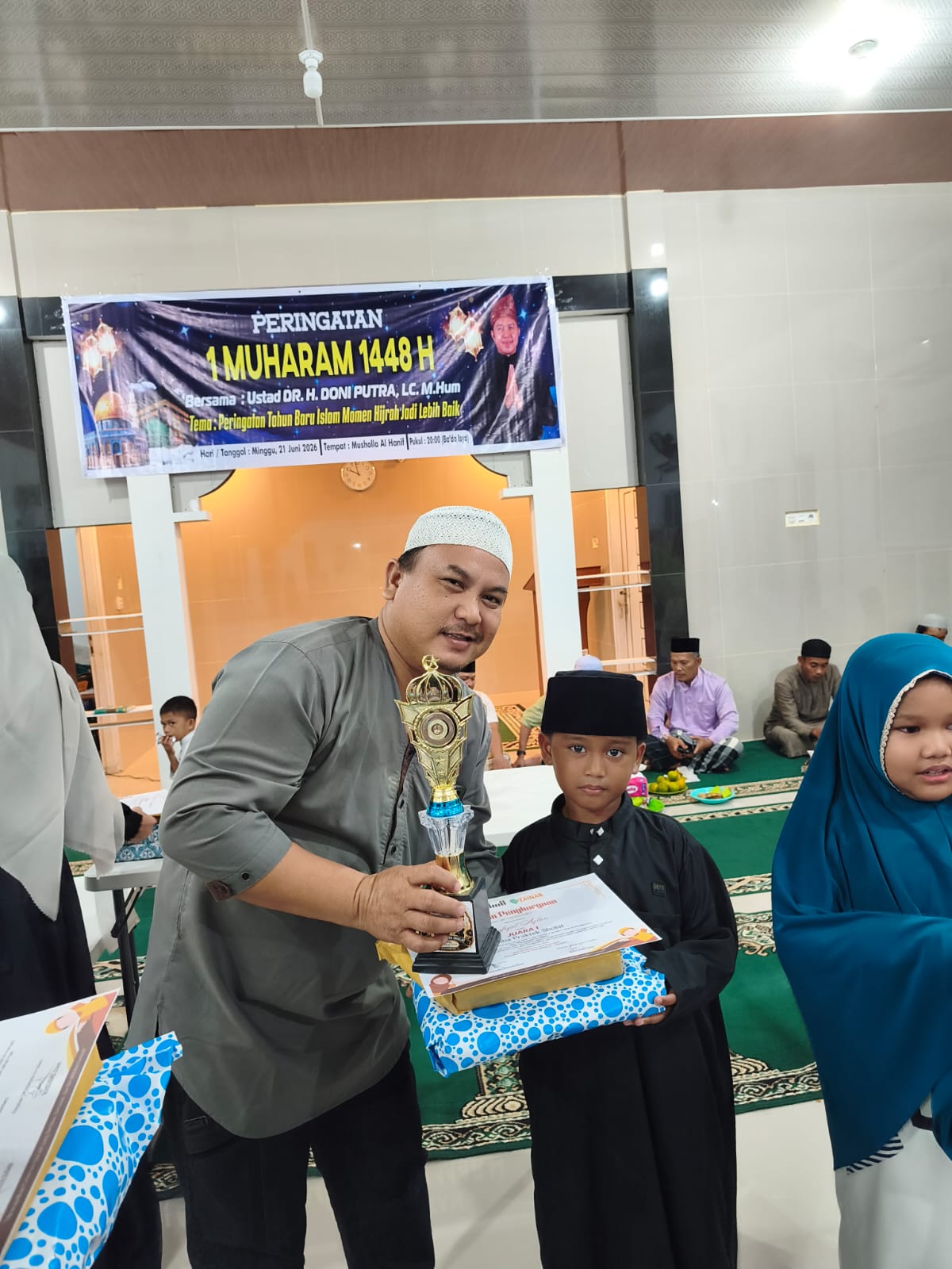 TPQ Babada As-Salam Berikan Penghargaan kepada Para Juara Festival Anak Islami