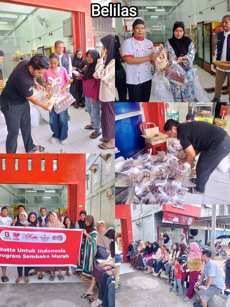Babada Foundation Gelar Tebus Murah Sembako di 5 Outlet Rotte