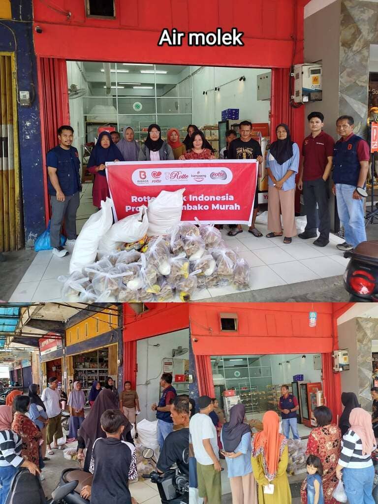 Babada Foundation Gelar Tebus Murah Sembako di 5 Outlet Rotte